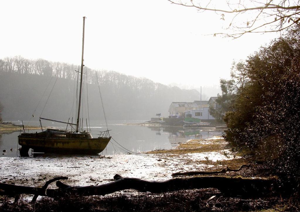 Waterside Holiday Cottages Truro Esterno foto